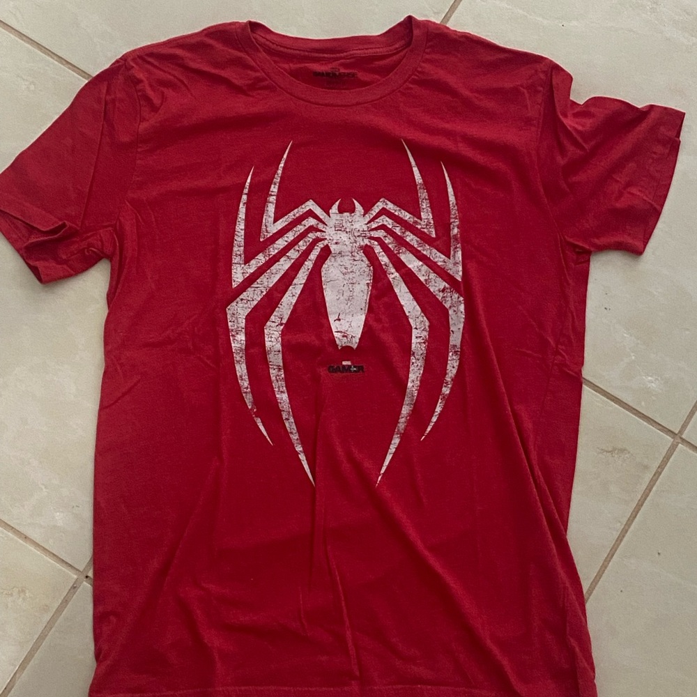Marvel Red Spider-Man Short Sleeve Tee